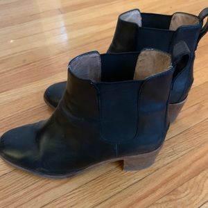 Black Madewell heeled boots size 9